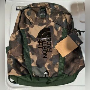 THE NORTH FACE YOUTH MINI RECON Utility Camo Olive Army Green Backpack NWT Rare!